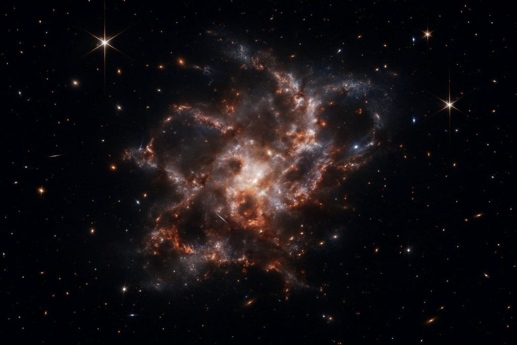 Galactic Chaos Uncovered: NASA’s James Webb Telescope Shatters Old Theories on How the Universe Really Grew